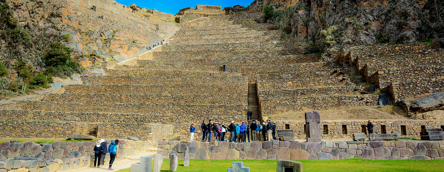 Andenes incas de Ollantaytambo