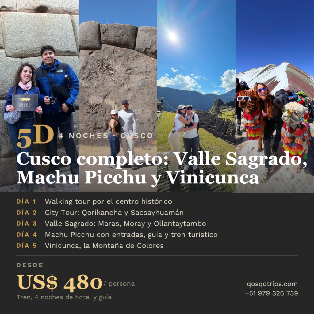 Cusco en 5 Días: Machu Picchu, Humantay y Montaña de Colores