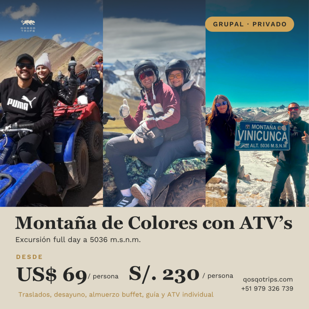 Montaña de Colores con ATVs