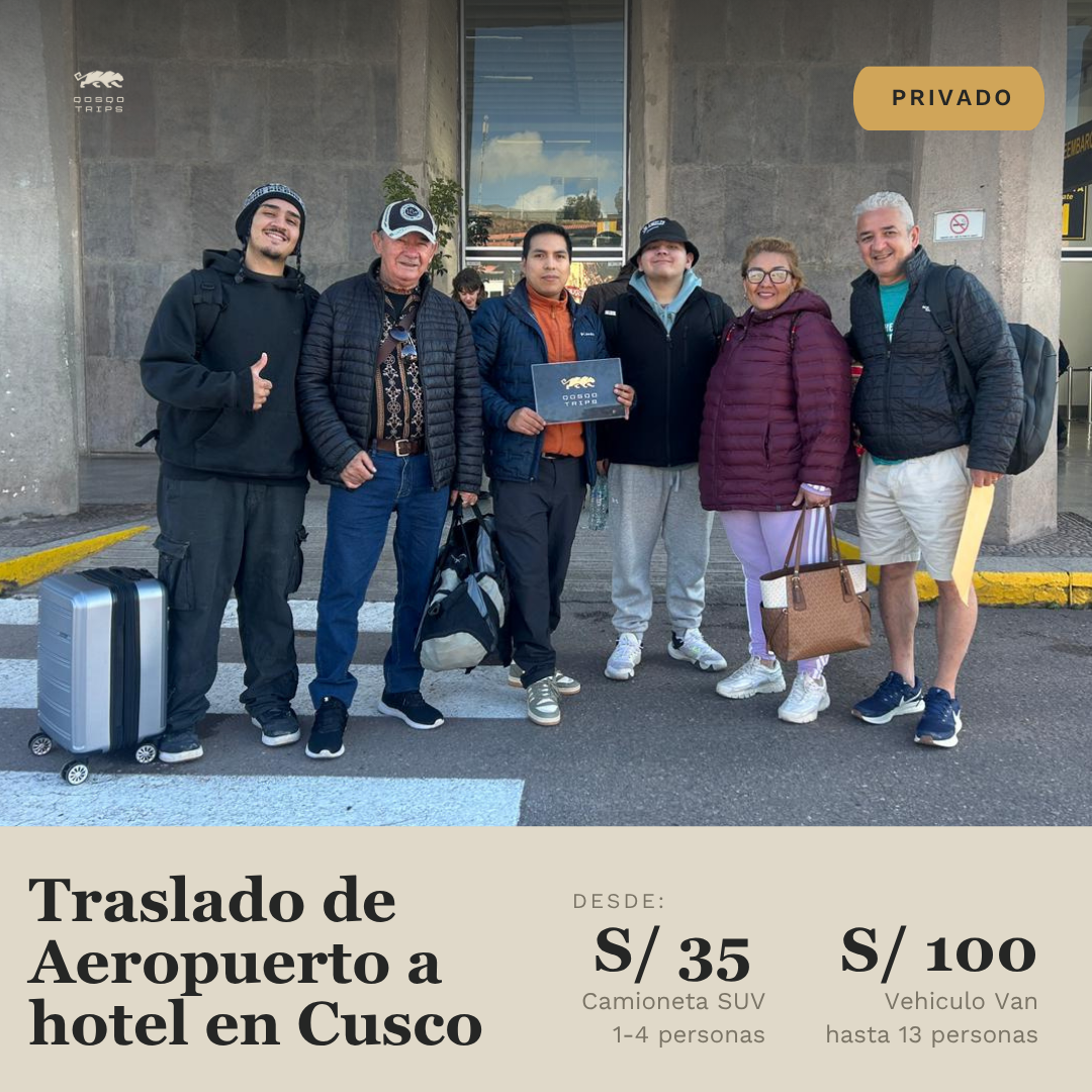 Private transfer from Cusco Airport to hotel - Qosqo Trips