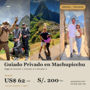 Guiado Privado en Machu Picchu